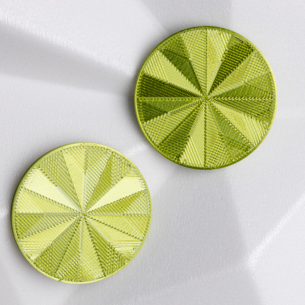 Auskari - pildītie apļi