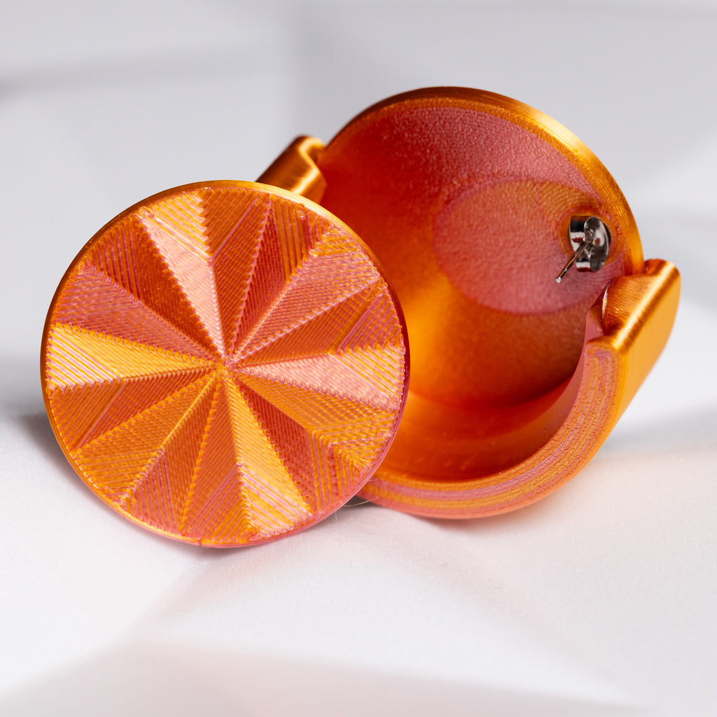 Auskari - pildītie apļi