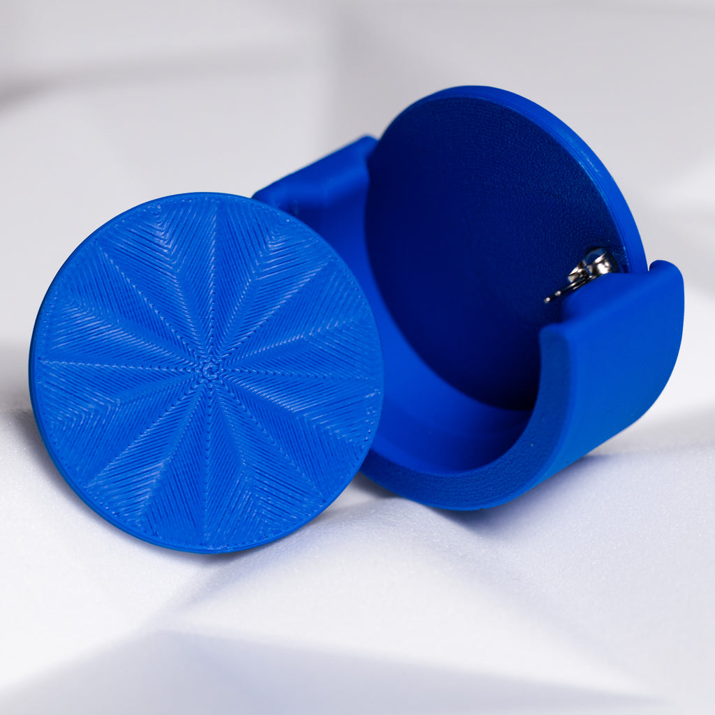 Auskari - pildītie apļi