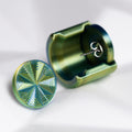 Small Inner Circle Earrings side view — NeoNova jewelry