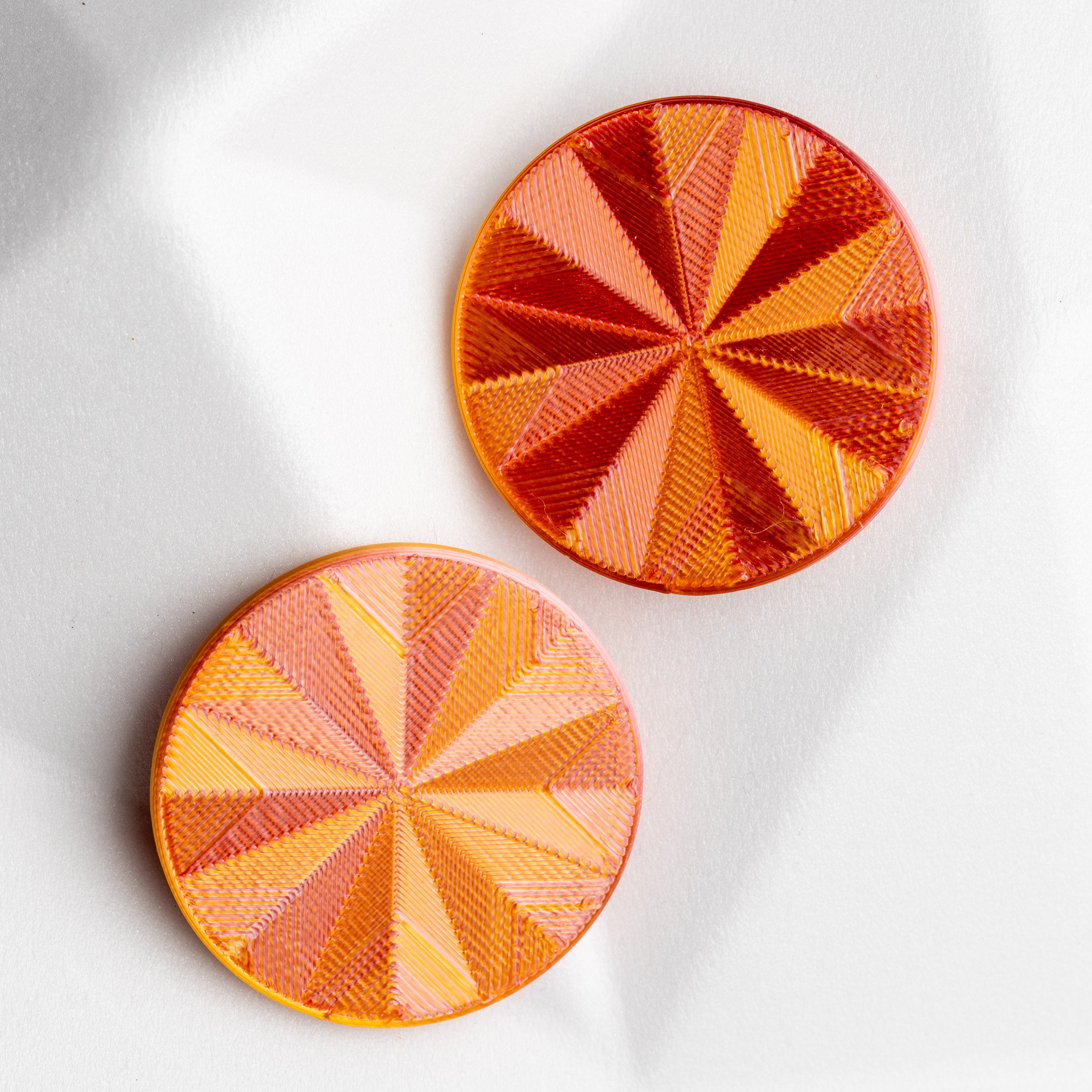 Auskari - pildītie apļi