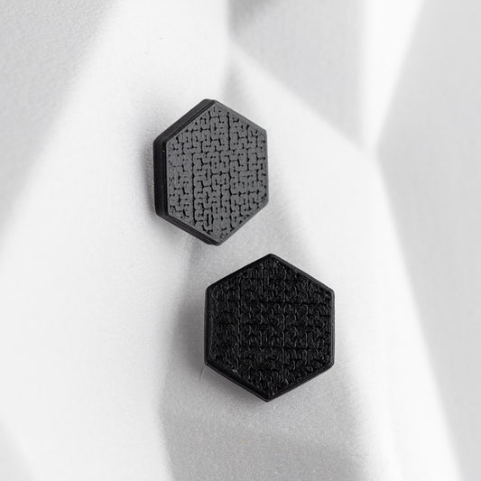 Hexagon Earrings