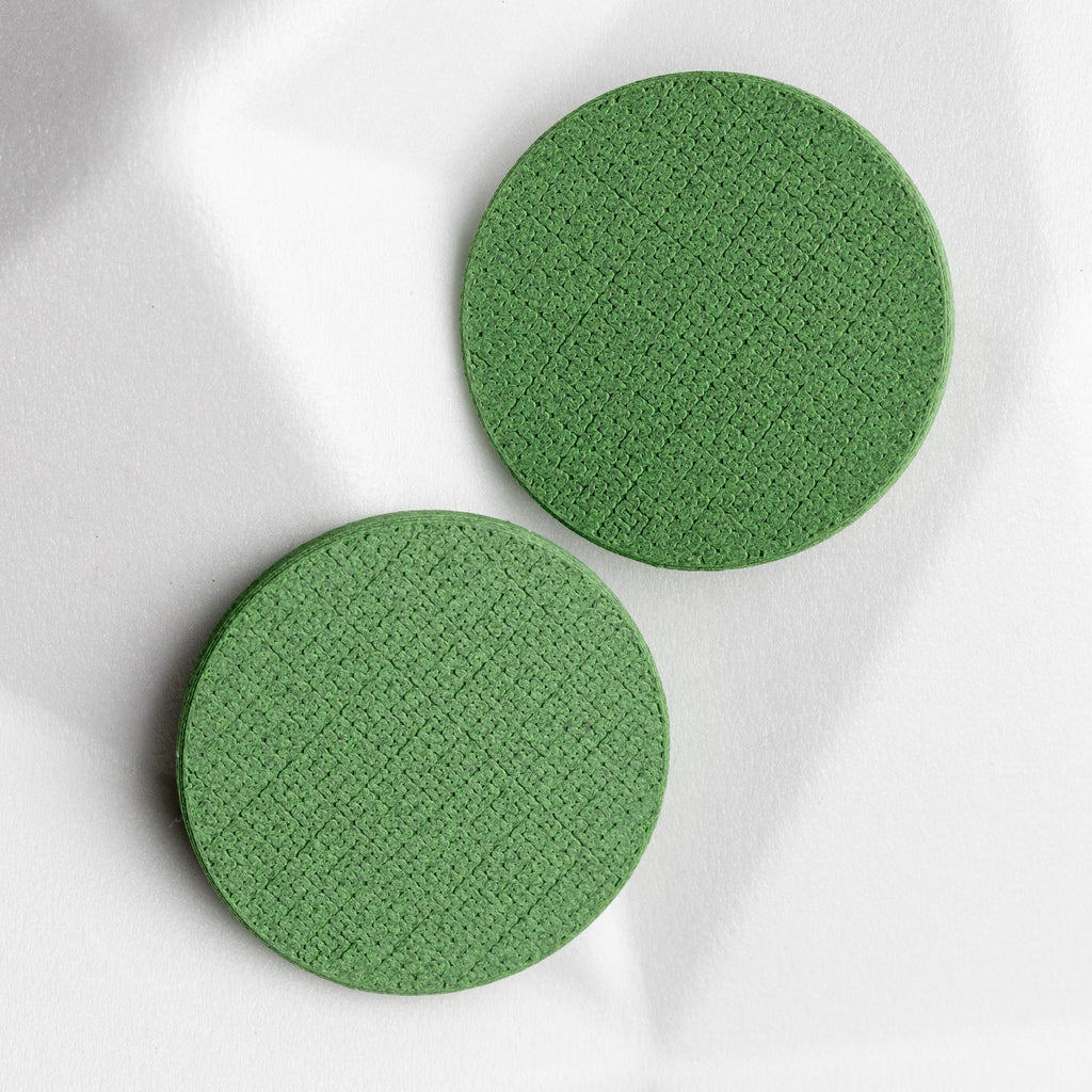 Auskari - pildītie apļi