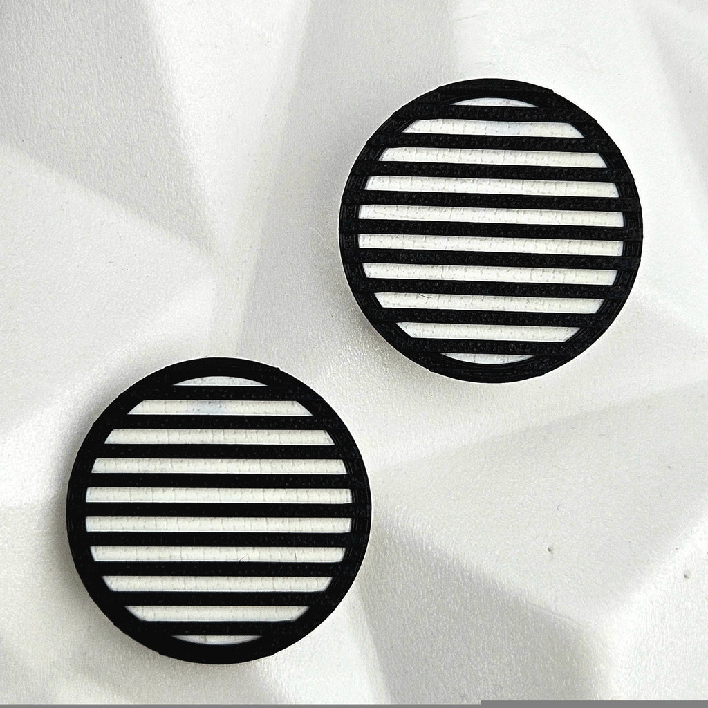 Black Stripes set — NeoNova jewelry