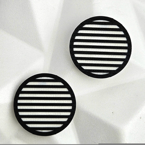Black Stripes set — NeoNova jewelry